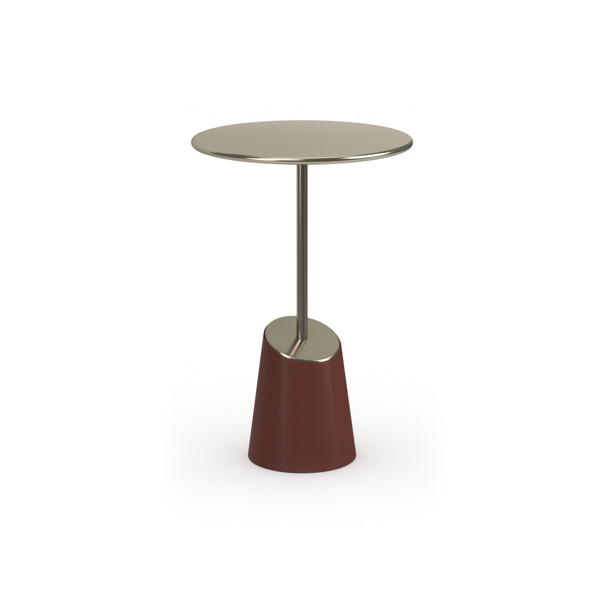 Rouge Gold Accent Table | Caracole Rosetta