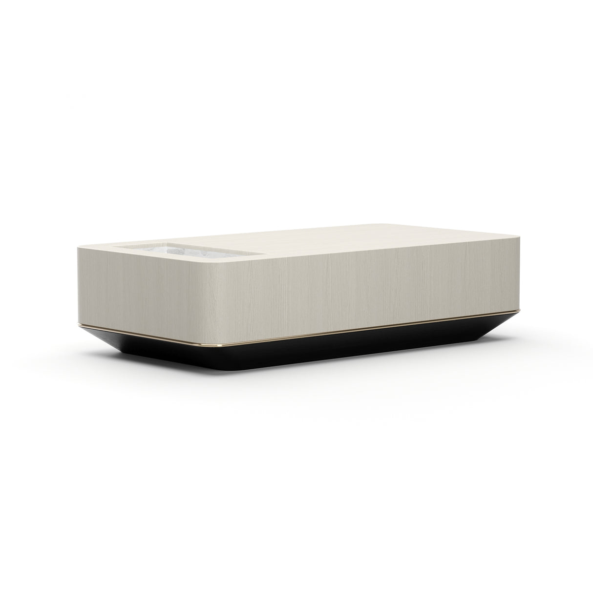Opal Coffee Table | Caracole Madera Plinth