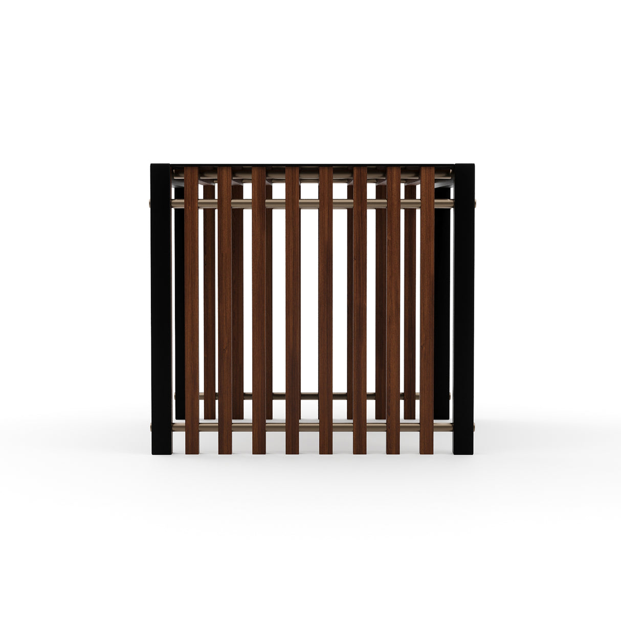 Dark End Table | Caracole Pinstripe