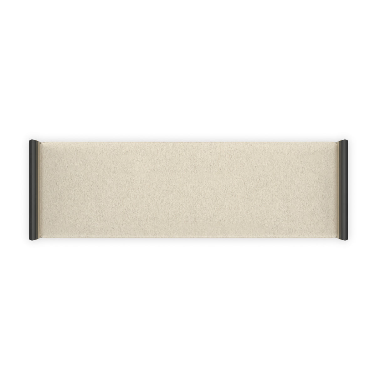 Upholstered Curved Bench | Caracole Crete