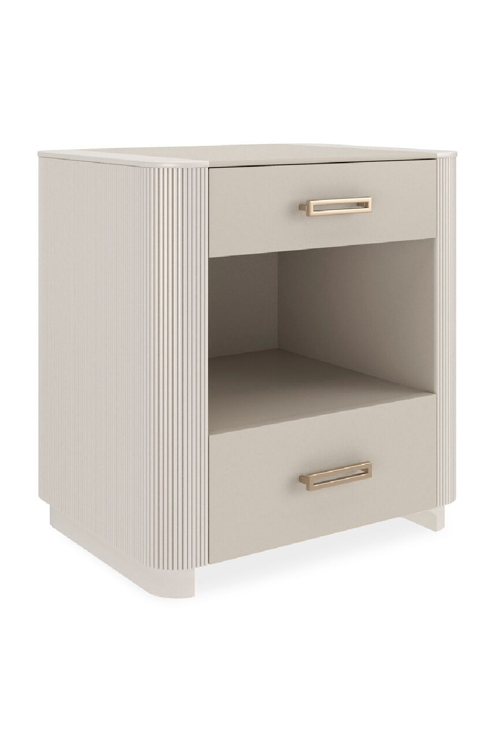 White 2-Drawer Nightstand | Caracole Love-ly! | Caracole.eu.com
