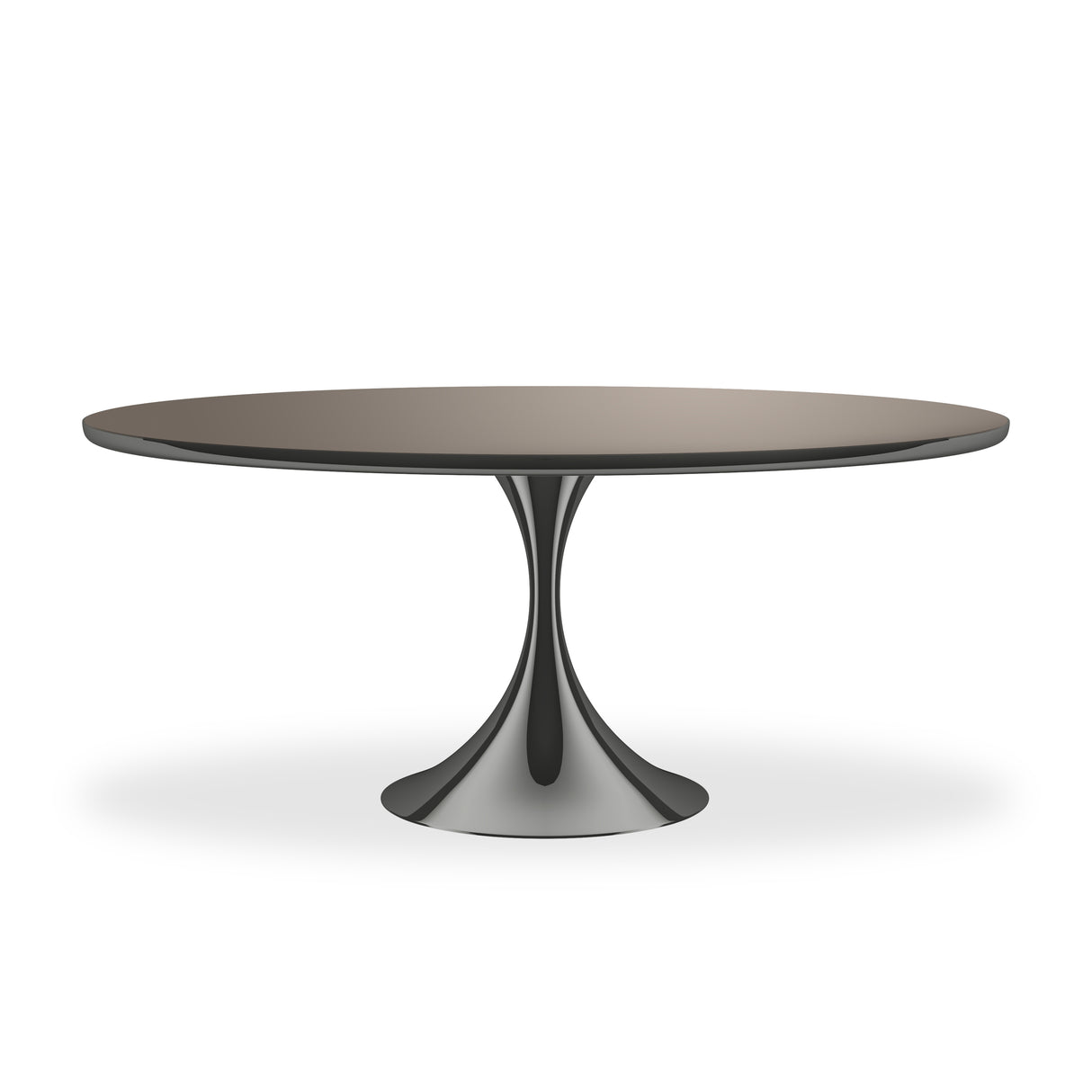 Oval Bronze Dining Table | Caracole Semper