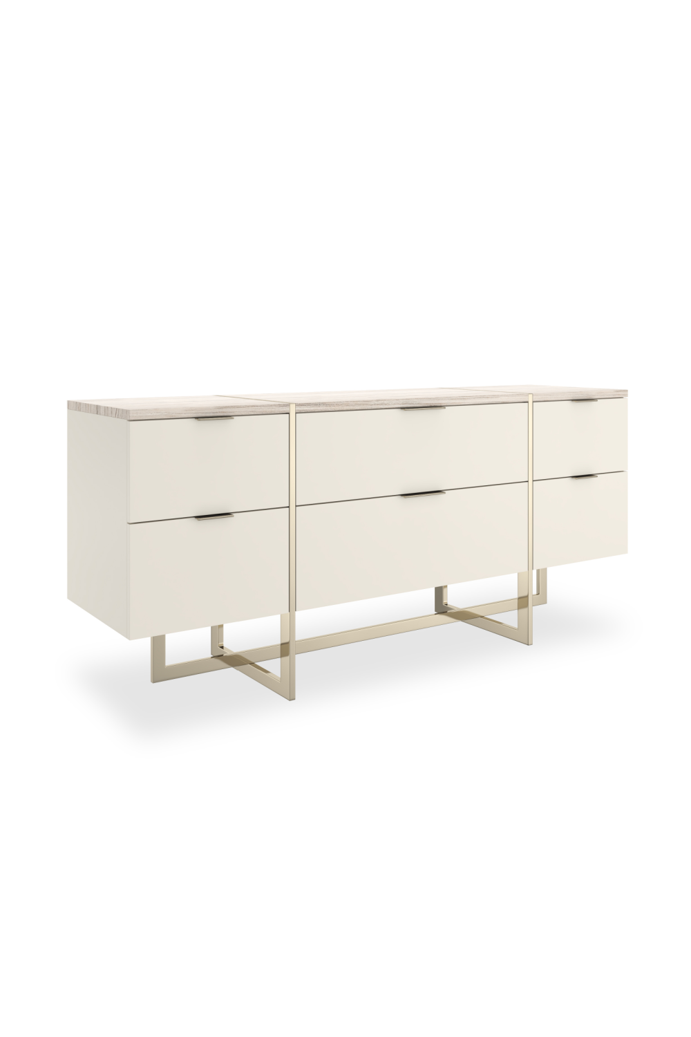 White 6-Drawer Dresser | Caracole Wish You Were Here | Caracole.eu.com