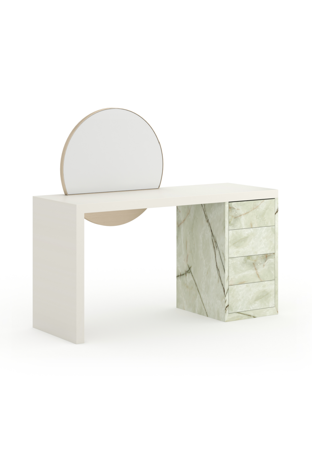 Green Onyx Vanity Desk | Caracole Monaco | Caracole.eu.com