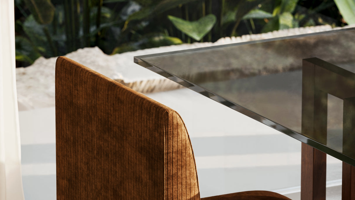 Ivory Mohair Upholstered Bed | Caracole Fleur