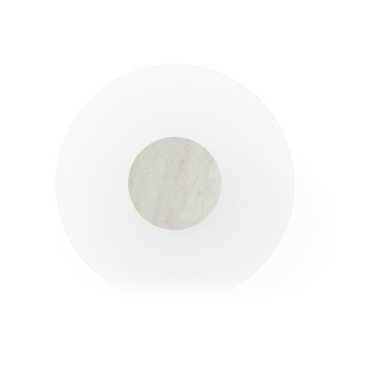 Clear Glass Round Dining Table | Caracole Rhythm