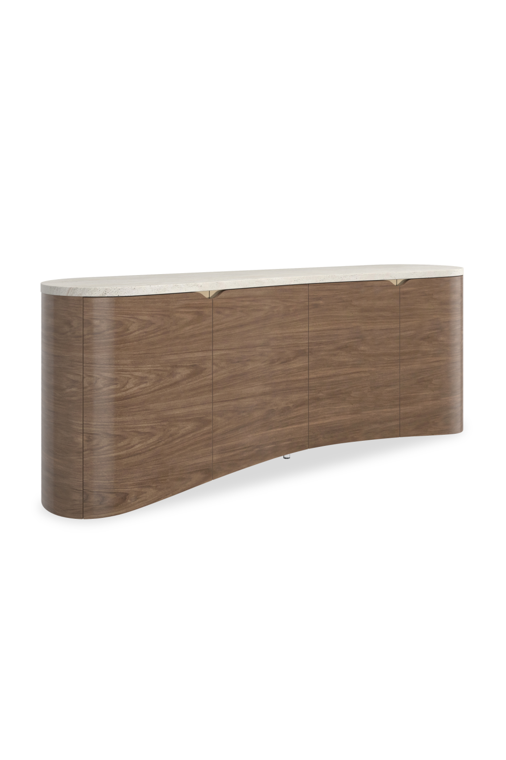 Travertine 4-Door Sideboard | Caracole Fleur | Caracole.eu.com
