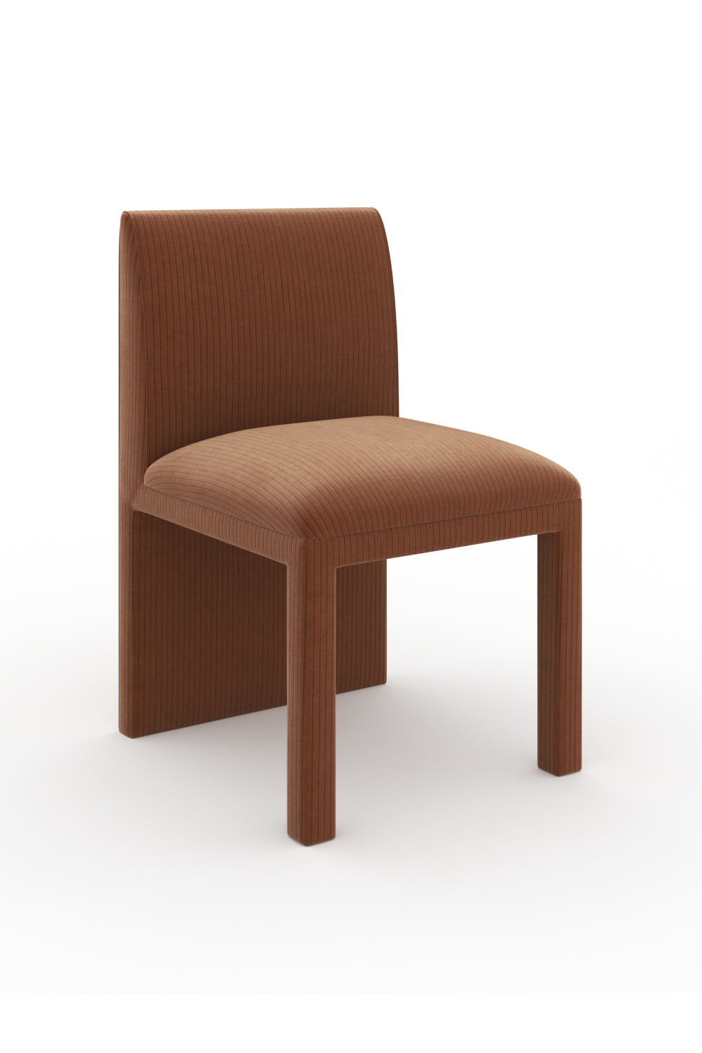 Corduroy Velvet Dining Chair | Caracole Pinstripe | Caracole.eu.com