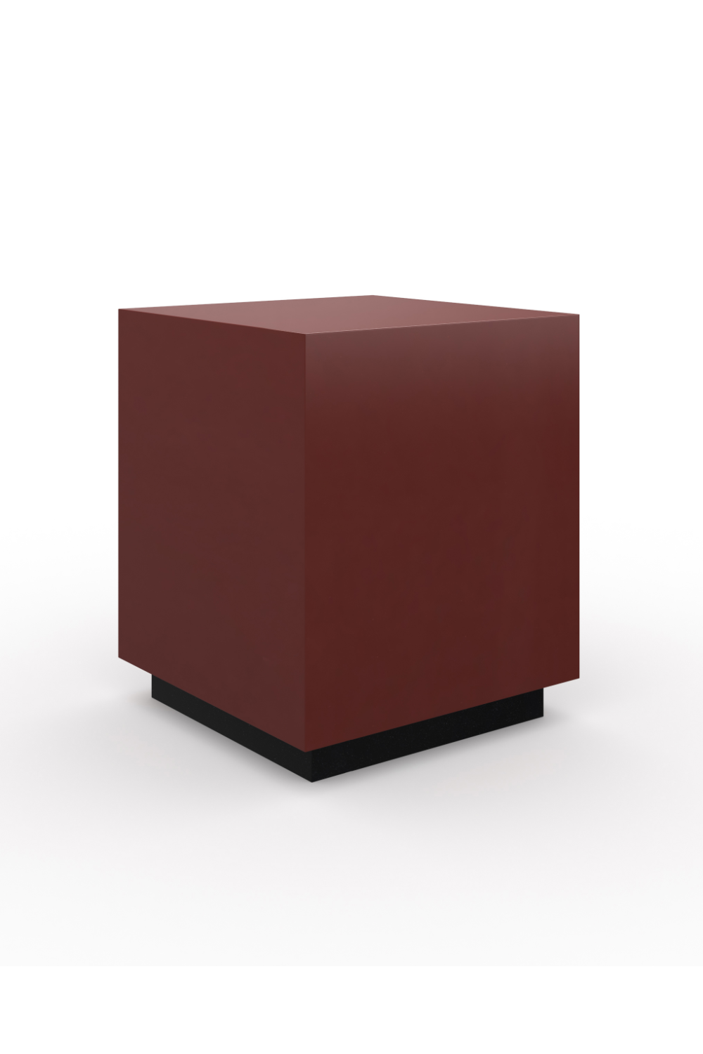 Red Gloss Square End Table | Caracole Couture | Caracole.eu.com