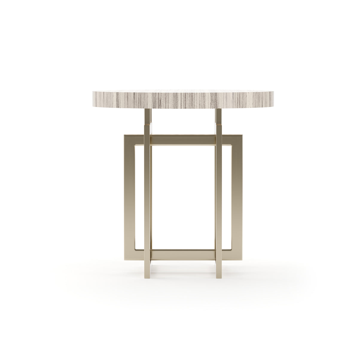 Round Sandstone Side Table | Caracole Wish You Were Here
