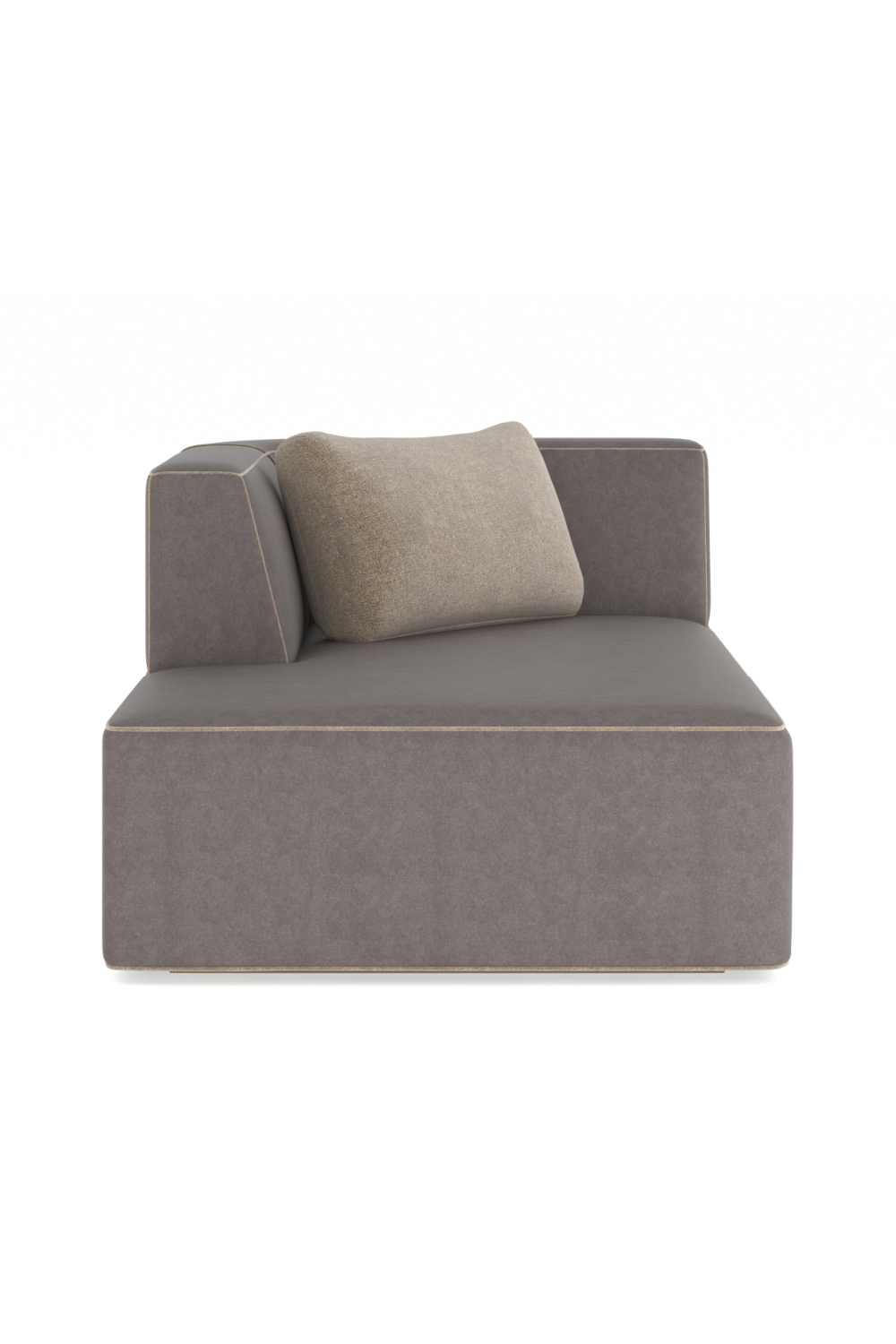 Brown Leather Chaise Lounge | Caracole Marbella | Caracole.eu.com