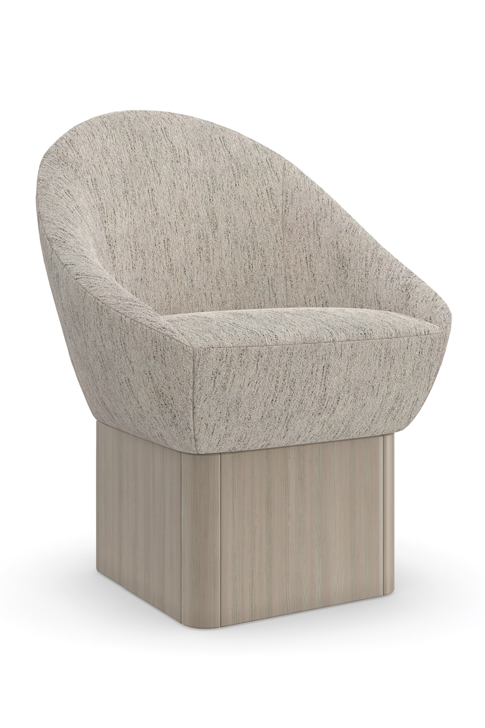 Upholstered Swivel Dining Chair | Caracole Palma | Caracole.eu.com