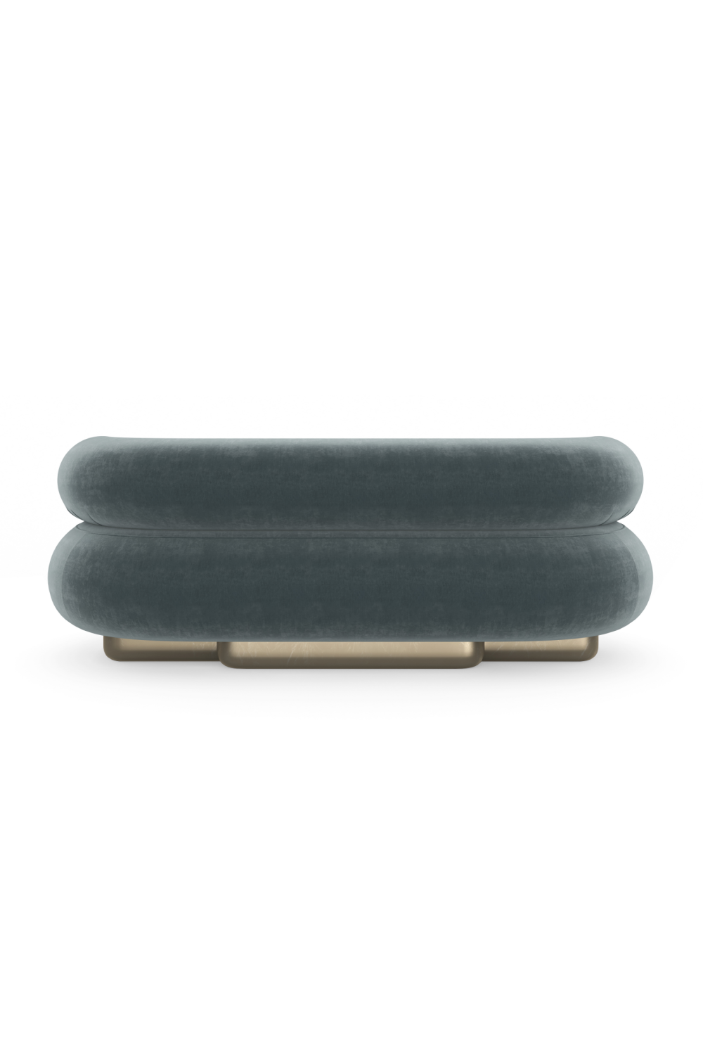 Bean-Shaped Velvet Sofa | Caracole Lagoonm | Caracole.eu.com