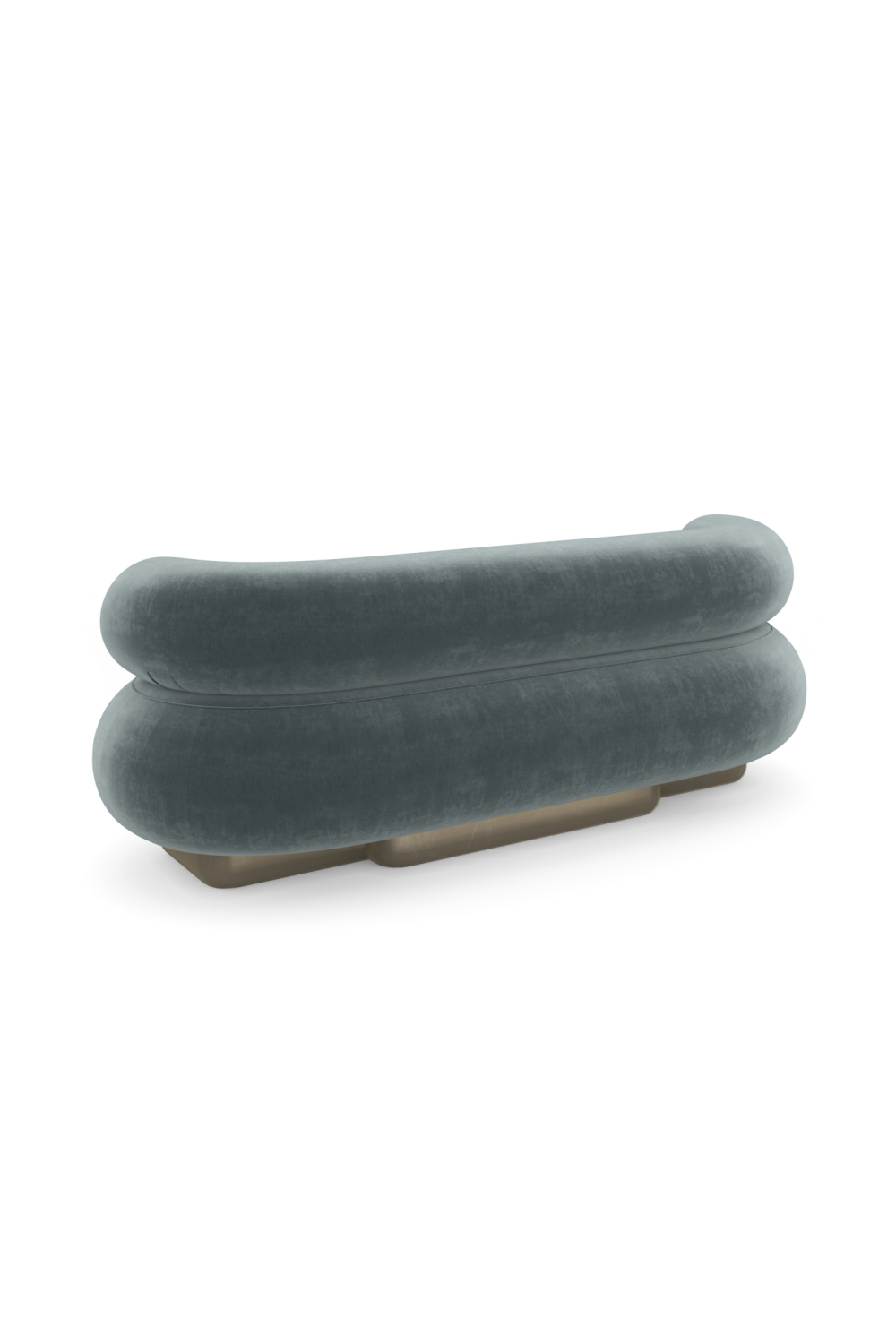 Bean-Shaped Velvet Sofa | Caracole Lagoonm | Caracole.eu.com