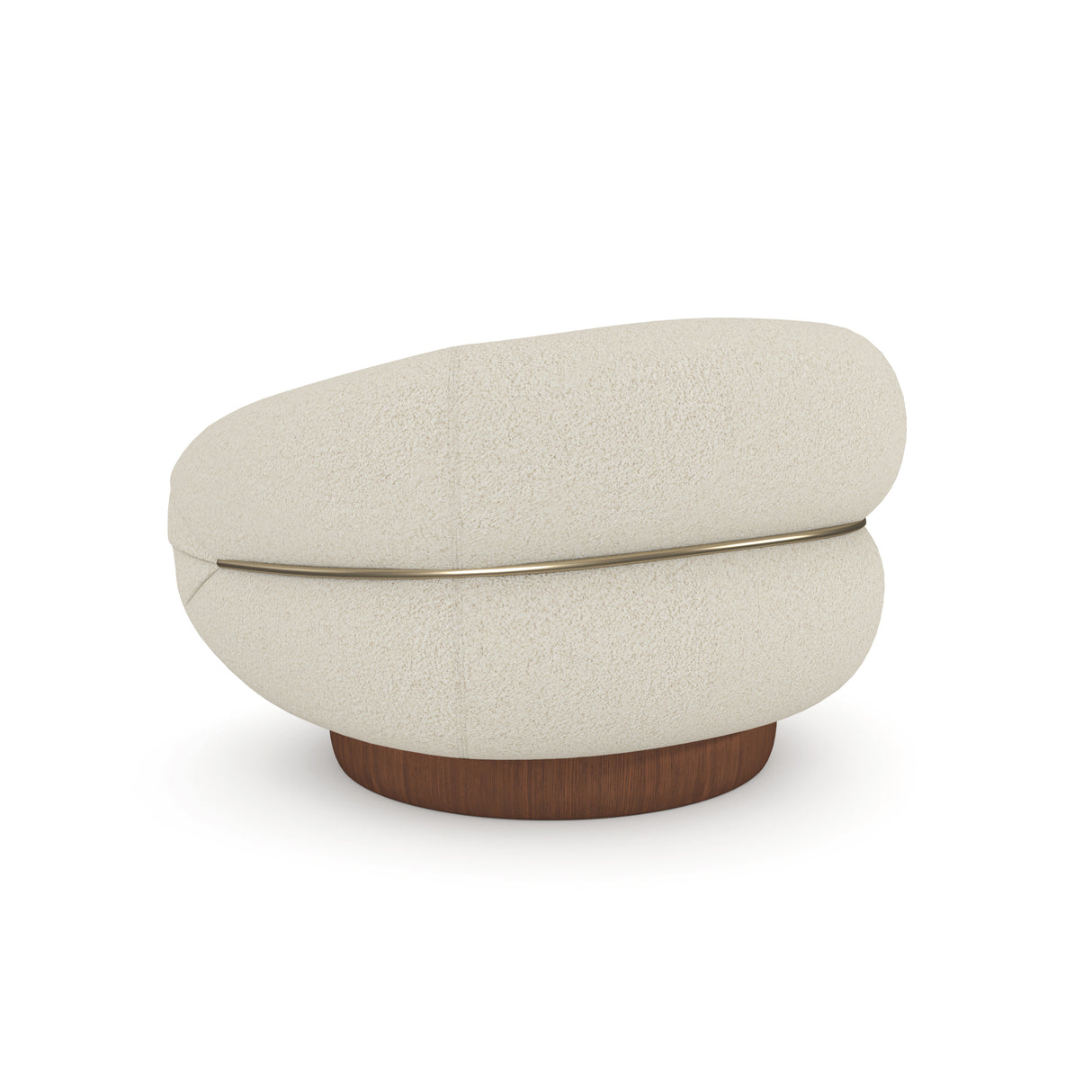 Natural Swivel Chair | Caracole Smoosh