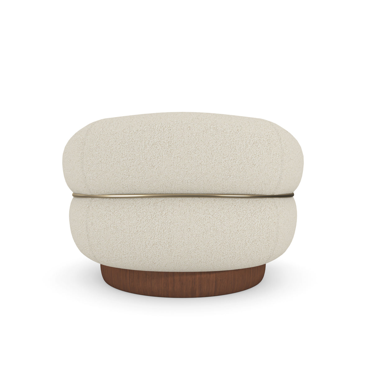 Natural Swivel Chair | Caracole Smoosh