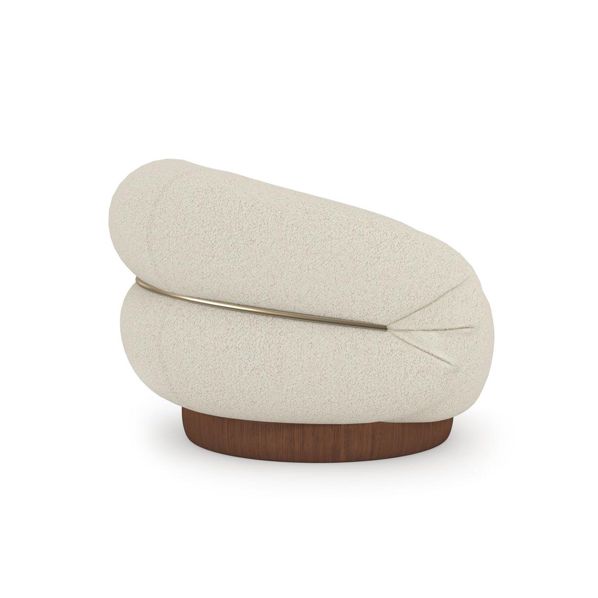 Natural Swivel Chair | Caracole Smoosh