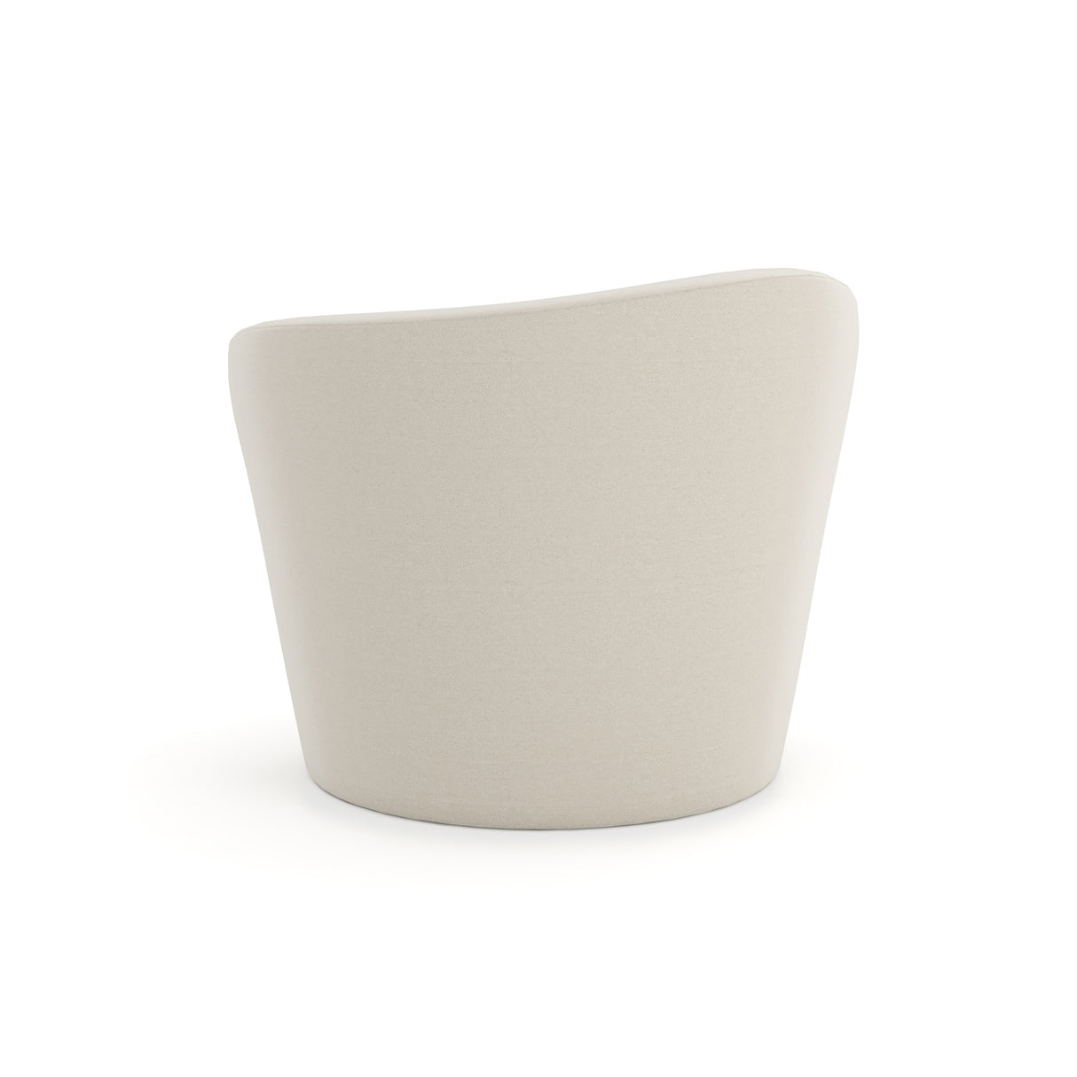 Fully Upholstered Swivel Chair | Caracole Quasi Raf