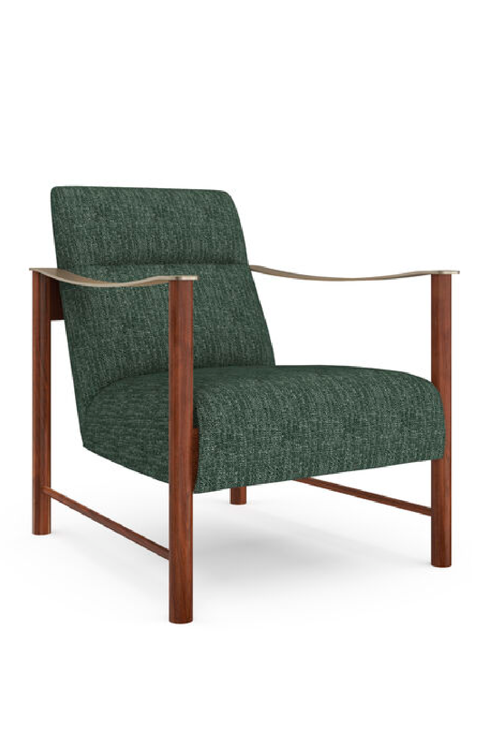 Eucalyptus Linen Accent Chair | Caracole Slant | Caracole.eu.com