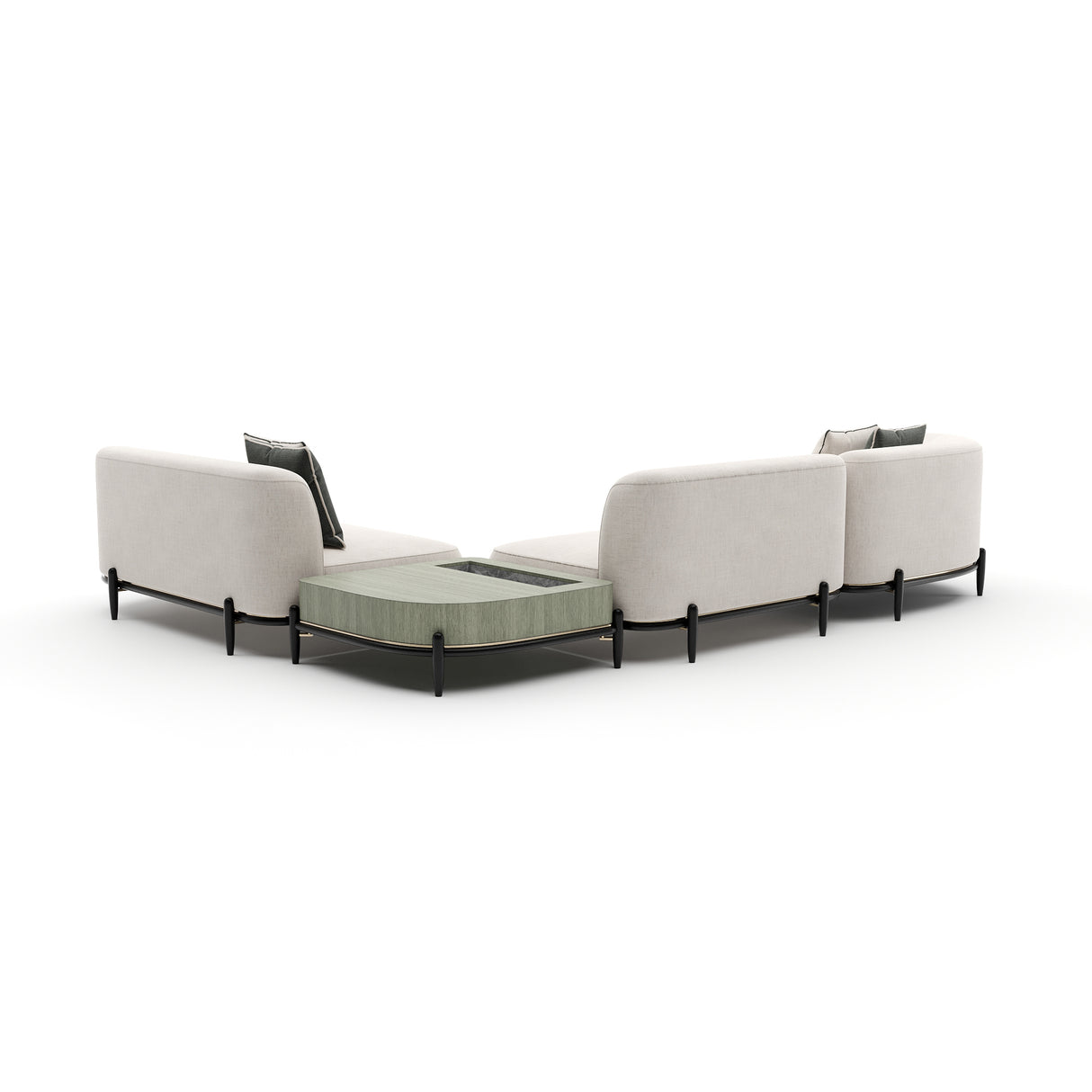 Sectional Sofa | Caracole Madera Raf L Sectional