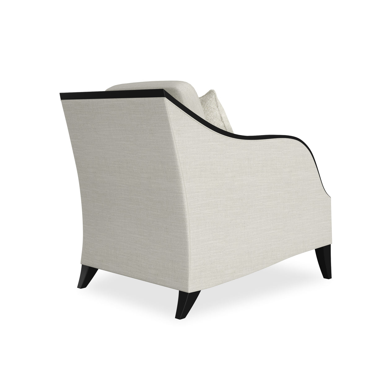 Track Arm Lounge Chair | Caracole Pitch Perfect