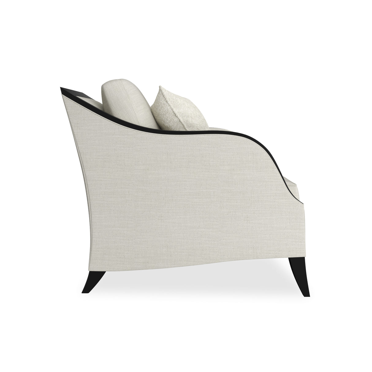 Track Arm Lounge Chair | Caracole Pitch Perfect