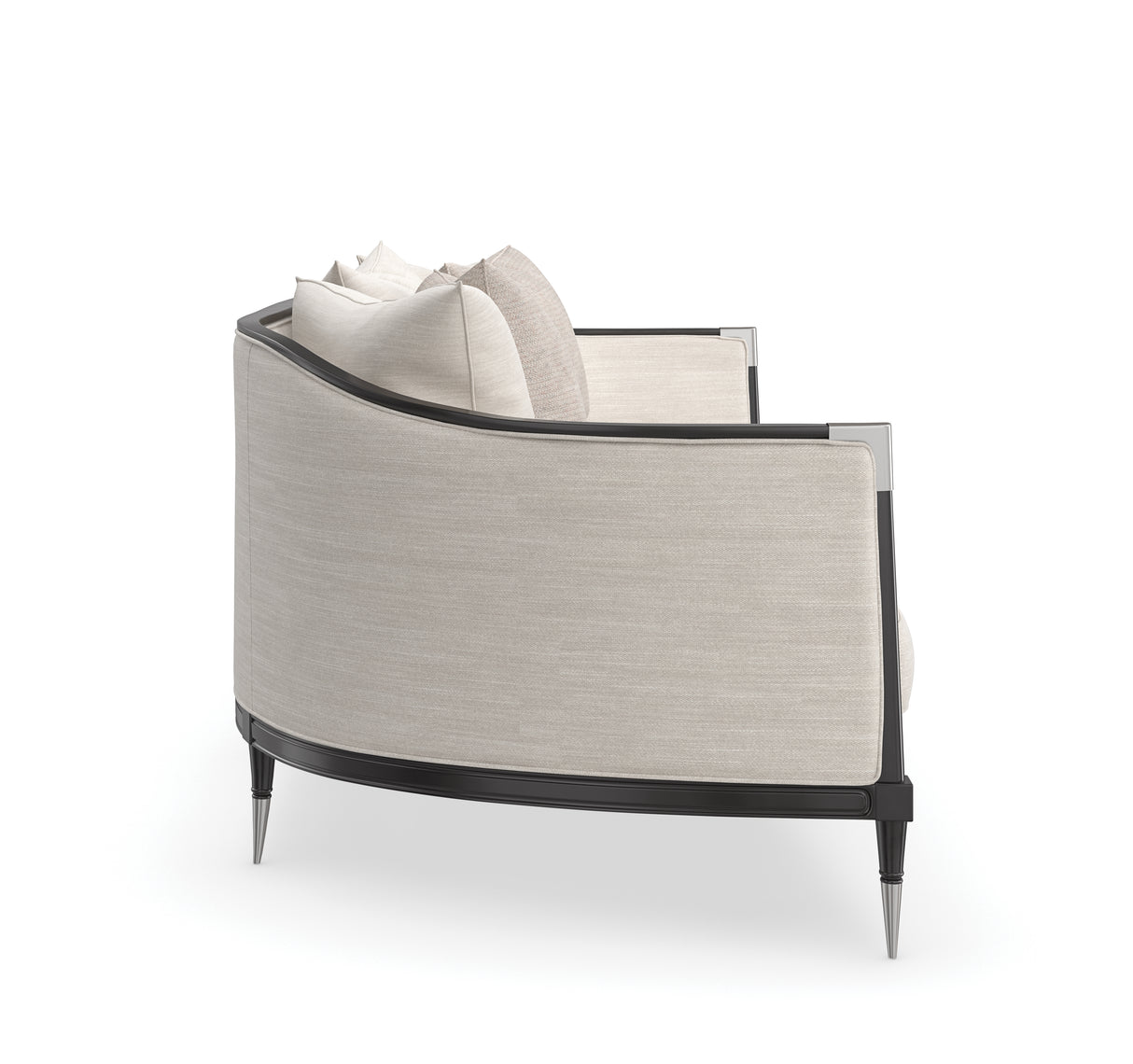 Classic Sofa with Chaise | Caracole Splash of Flash