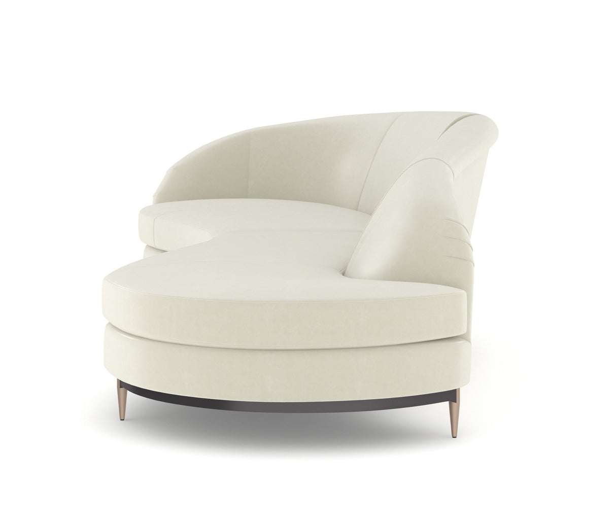 Champagne Sectional Sofa | Caracole Three's Company