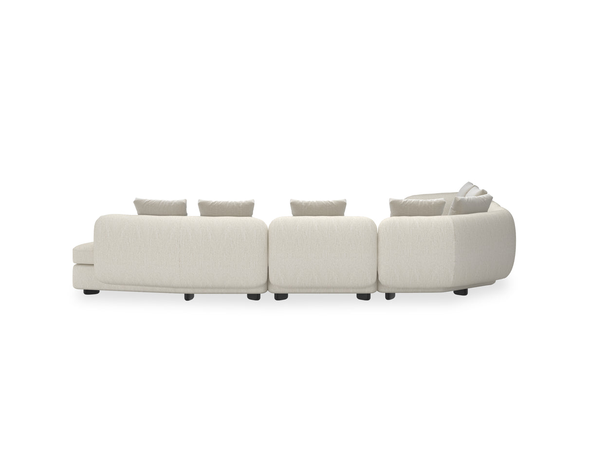 Cream Sectional Sofa | Caracole Lumi