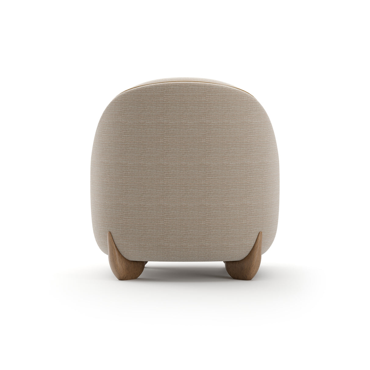 Bronze Fabric Accent Chair | Caracole Seta