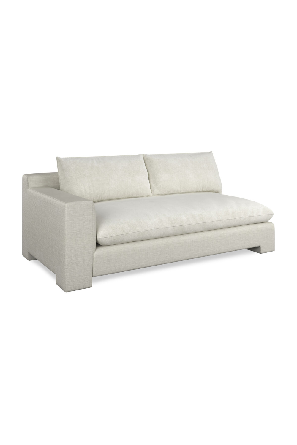 White Sectional Sofa | Caracole Devon | Caracole.eu.com