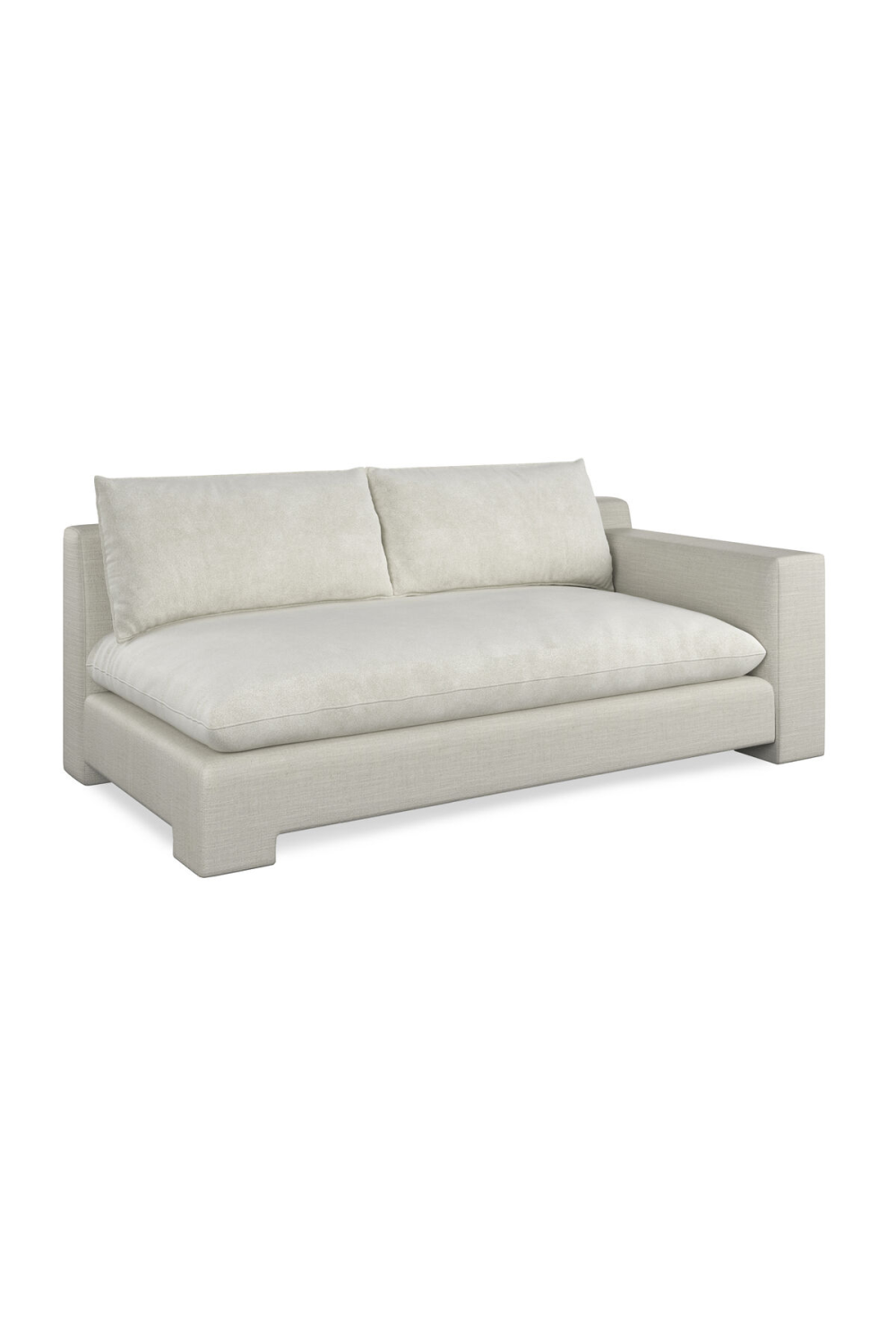 White Sectional Sofa | Caracole Devon | Caracole.eu.com