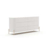 Latte Modern Dresser | Caracole Atom 152 CM