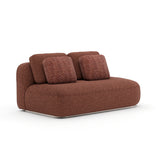 Saffron RAF Straight Armless Loveseat| Caracole Sasso
