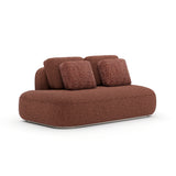 Saffron LAF Straight Armless Loveseat| Caracole Sasso
