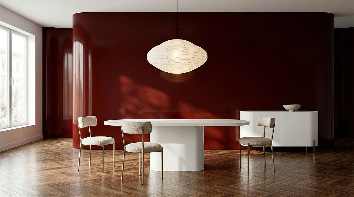 Latte Dining Table | Caracole Atom