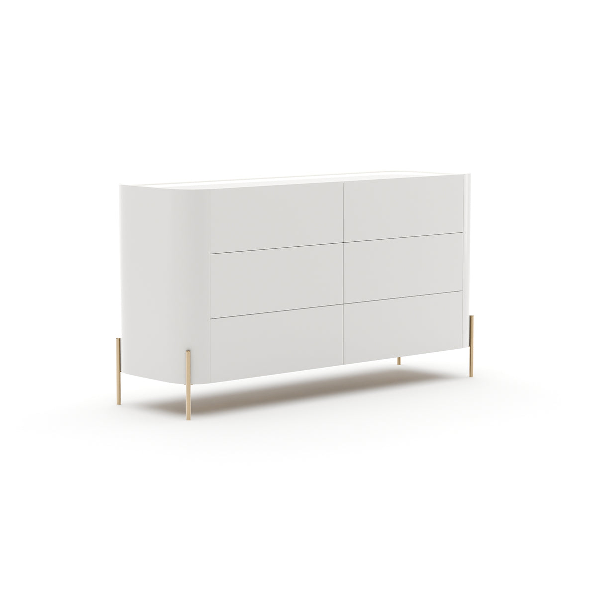 Latte Modern Dresser | Caracole Atom 152 CM