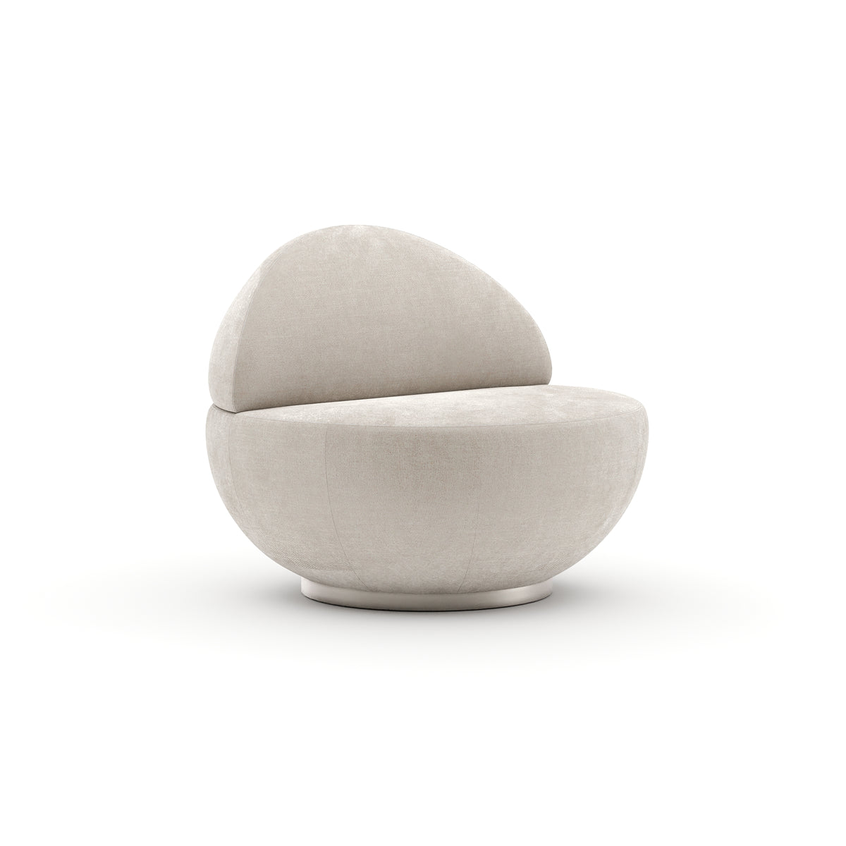 Ivory Swivel Chair | Caracole Jagger