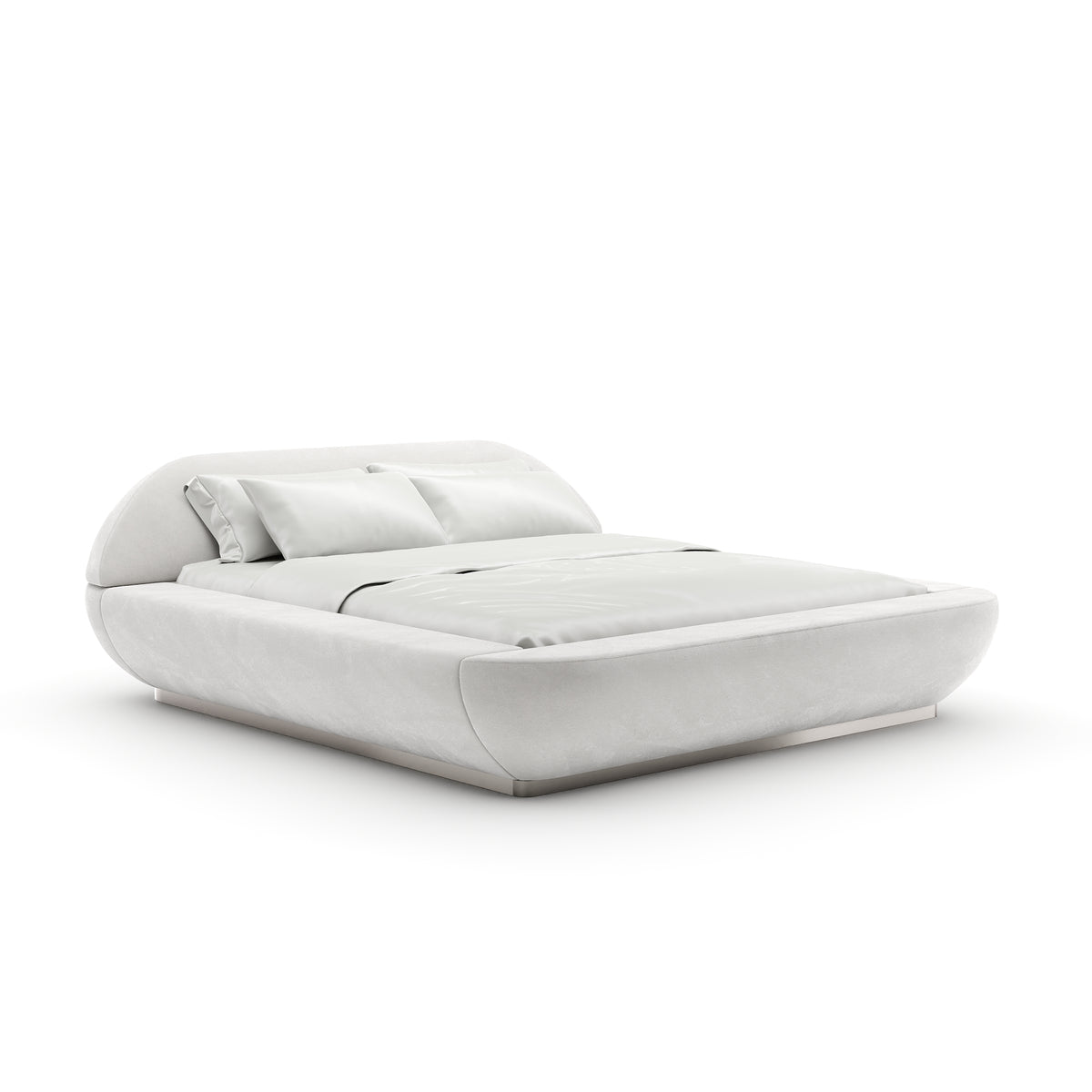 Ivory King Bed | Caracole Jagger