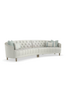 Nail-Trimmed Tufted Sofa | Caracole Raf | Caracole.eu.com
