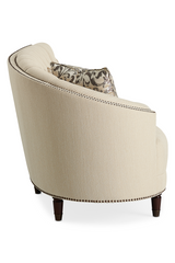 Nail-Trimmed Tufted Sofa | Caracole Raf | Caracole.eu.com