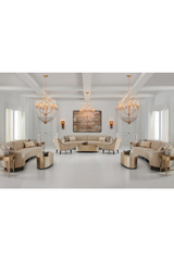 Nail-Trimmed Tufted Sofa | Caracole Raf | Caracole.eu.com