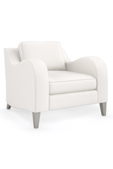 Sloping Arm Lounge Chair | Caracole Victoria | Caracole.eu.com