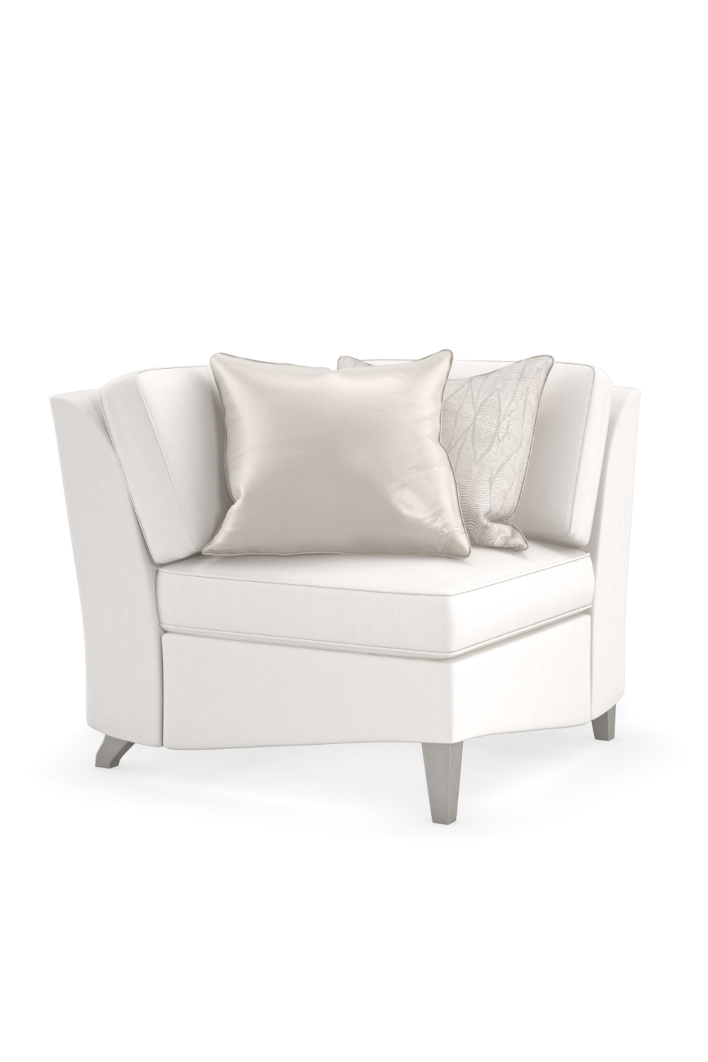 Cream Corner Sofa | Caracole Victoria | Caracole.eu.com