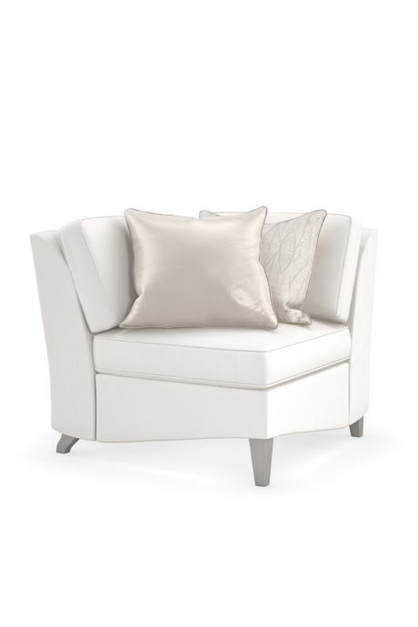 Cream Corner Sofa | Caracole Victoria | Caracole.eu.com