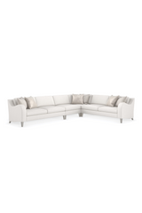 Cream Corner Sofa | Caracole Victoria | Caracole.eu.com