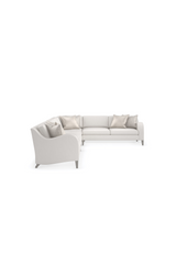 Cream Corner Sofa | Caracole Victoria | Caracole.eu.com