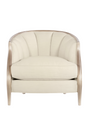 Cream Bouclé Lounge Chair | Caracole Adela | Caracole.eu.com