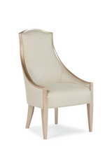 Cream Bouclé Side Chair | Caracole Adela | Caracole.eu.com