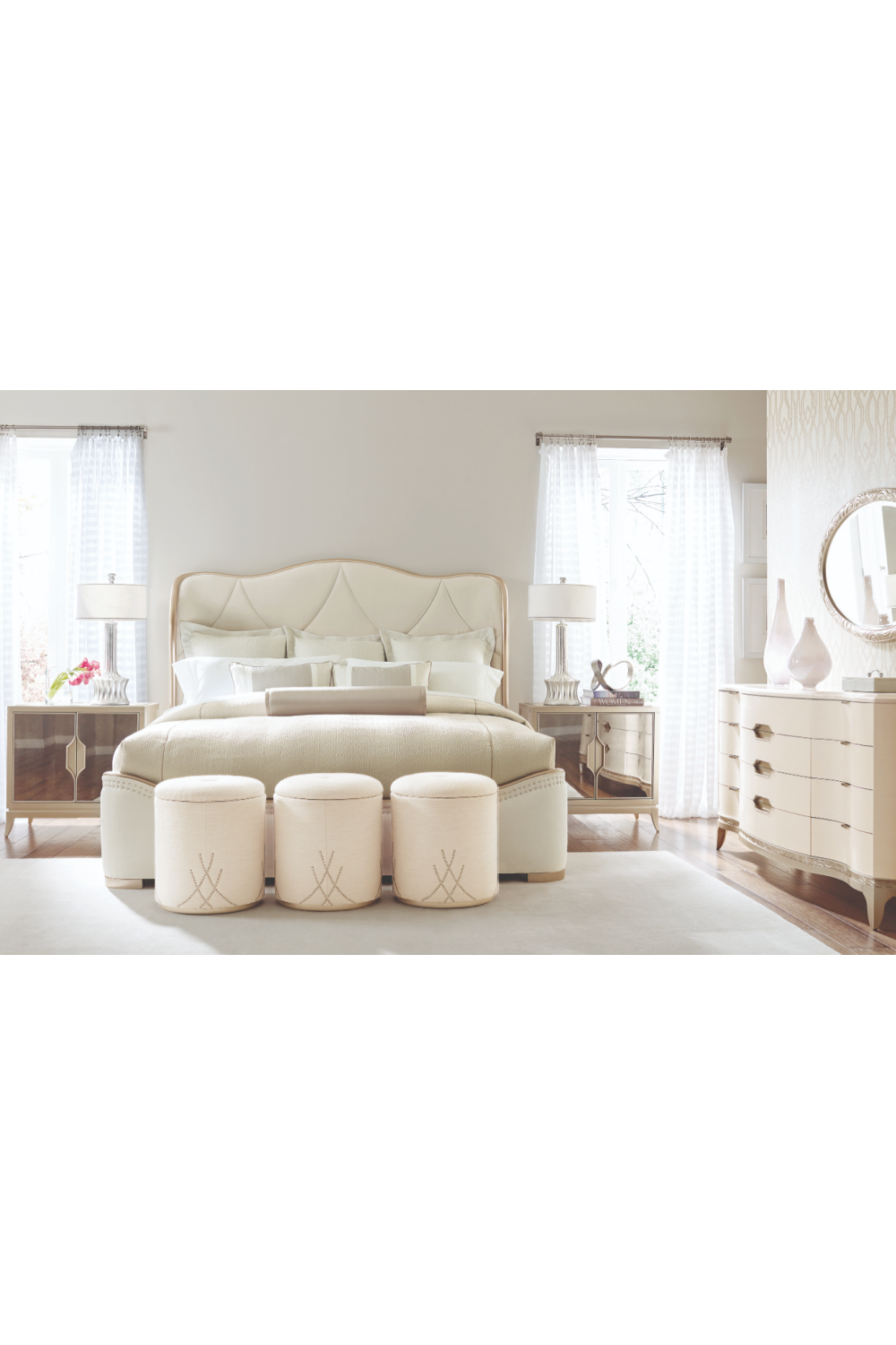 Off White Modern Dresser | Caracole Adela | Caracole.eu.com